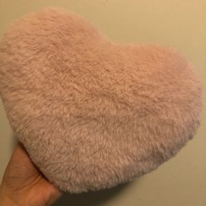 Decorative heart pillow